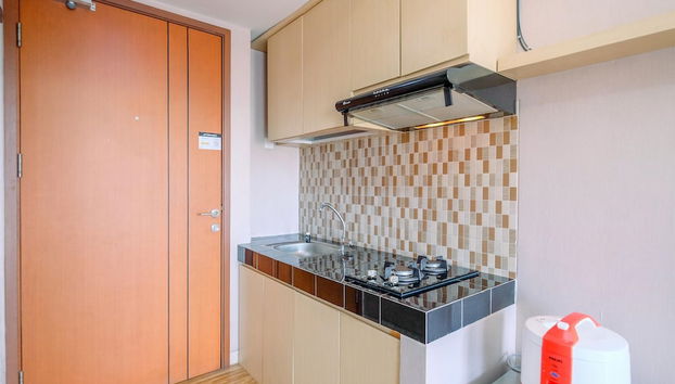 Cozy Stay And Warm Studio Apartment At Margonda Residence 5 - Foto 5, Cocina privada