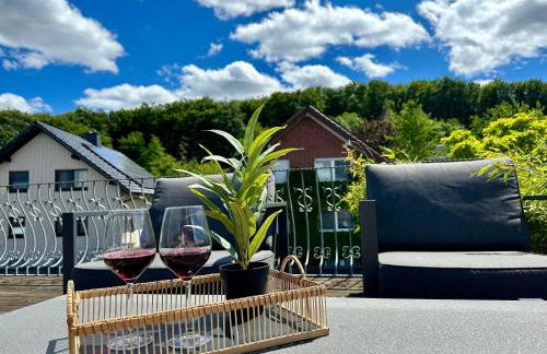 Familie oder beruflich - Dachterasse - gemütlich - Küche - Nähe Flughafen - Foto 28