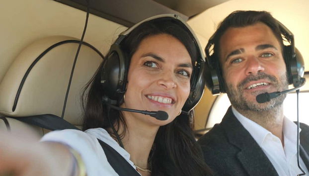 Profitez de la balade en hélicoptère