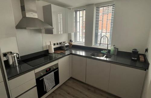 Modern Flat in central Lichfield & secure parking - Foto 12