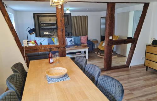 bird's nest Ferienwohnung in der Altstadt, offenes Fachwerk - Foto 4