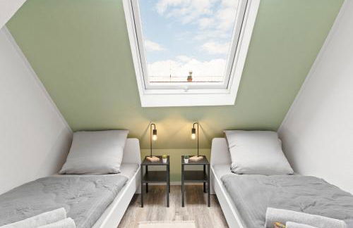 Moderne Monteurwohnungen in Nürtingen Zentrum Kitchen, Wifi, Smart TV - Photo 7