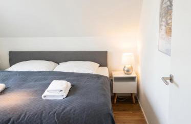 2 Schlafzimmer, Offene Küche, Balkon und Terrasse - moderne 90qm in ruhiger, zentraler Lage - nur 500m bis zum Strand - Foto 29