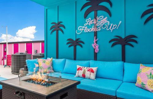 Girls' Getaway - Flamingle House - Broadway 2 miles - Rooftop - WoW - Foto 36