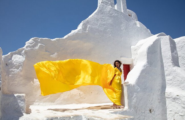 Mykonos Flying Dress High End Professional Photographer - Photo 8