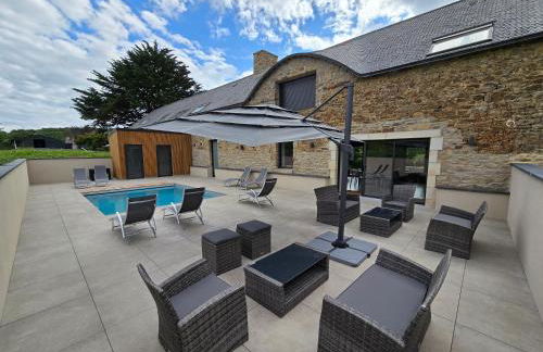 Luxueuse Longère 350m2 "Le Grand Kerfra" au Vignoble Domaine Lamballe, Baden, Golfe du Morbihan - Photo 4