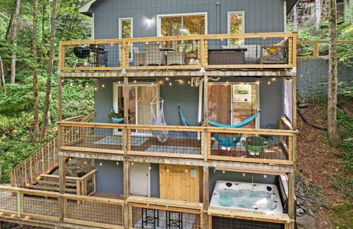 Cozy Mountain Chalet With Hot Tub Outdoor Movie Screen And Fire Place - Foto 24