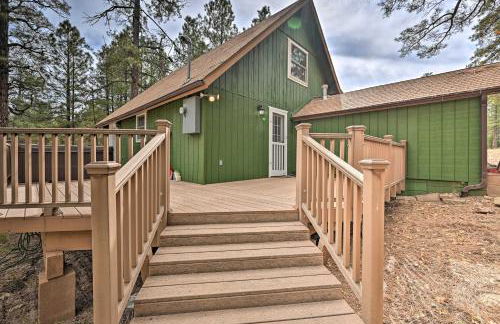 Hot Tub and Deck Secluded Happy Jack Cabin - Foto 29