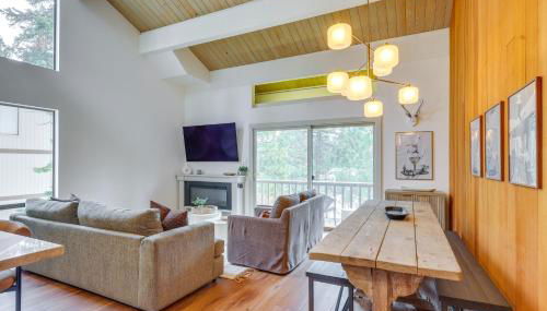 8 Mi to Northstar Slopes Tahoe Gem with Fireplace - Foto 5