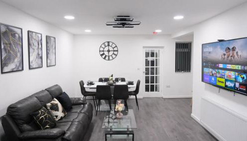Manchester Entire 3-Bed House Sleeps 5 w Parking - Foto 4