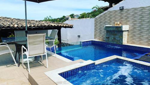 Geribá - piscina de vidro com hidromassagem - 12 pessoas - Foto 3