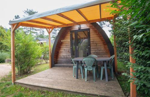 Gîte Pigne 2/4 pers. - Camping Les Berges du Bramont - Foto 13