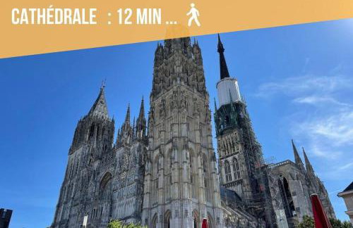 Rouen Seine - Magnifique appart - Parking gratuit - Foto 27