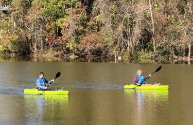 Private Lakefront Dock Firepit Yard Games - Foto 5