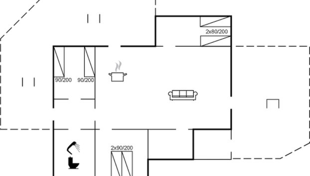 "Wisti" - 600m from the sea - Foto 2, Floorplan