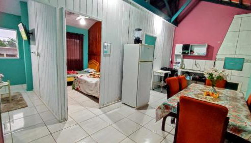 Apto com churrasqueira 500m do mar com vista da salaSacada para horizonte - Foto 3