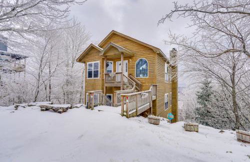 2 Mi to Ski Resort Beech Mtn Home with Fire Pit! - Foto 32