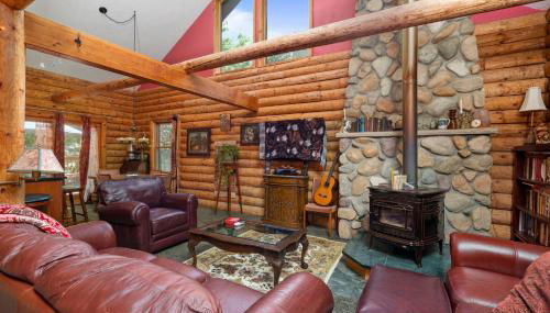 Beautiful Log Cabin Wooded Lake Access Interlochen Arts Academy - Foto 4