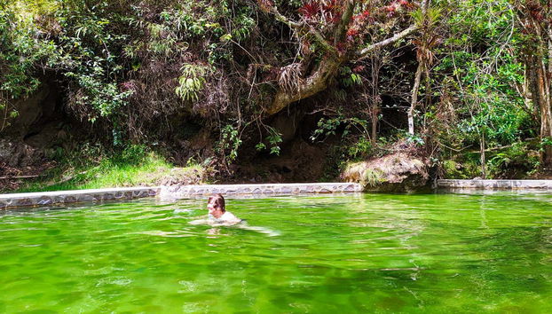 Take a swim in the medicinal waters