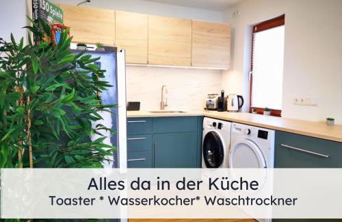 Newman Horizon Apartments Zirndorf - Playmobil Funpark, Nähe Messe Nürnberg und Fürth, 4 Pers, 24h Self Checkin, Waschmaschine, großer Parkplatz - Foto 40