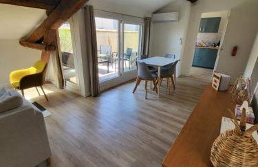 La Dolce Vita Nîmoise Terrasse 100 m des Arènes - Foto 11