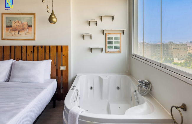 Xuru Stays I Jacuzzi Studios @ The Pyramids - Foto 40