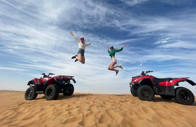 Dubai: Quad Bike, Dune Buggy, and Sandboarding Experience - Photo 10