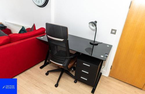 2ndHomeStays-Digbeth-B12 I Large Stylish 2-Bed Apartment I Ensuite I Sleeps 6 I Free Parking & WiFi I Perfect for Work Stays, Relocations & Holiday I Near Birmingham Project Sites & Attractions - Foto 17