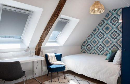 Duplex contemporain dans maison du XVIIème siècle - Foto 10