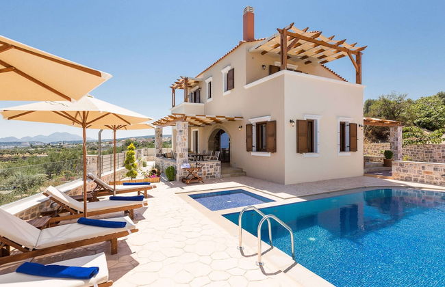 Stylish Villa Katifes With Private Pool, Amazing Views of the Sea and Close to the Beach - Photo 18