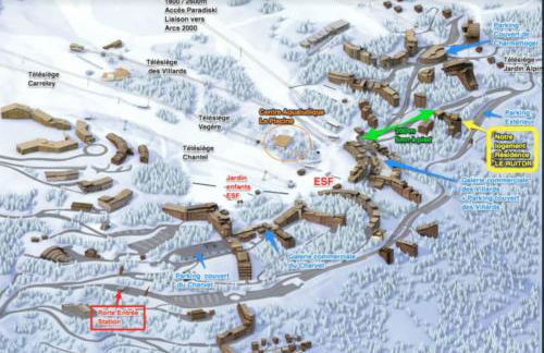 RESIDENCE LE RUITOR Duplex dernier étage vue panoramique classé 4 Cristaux Paradiski - Foto 27