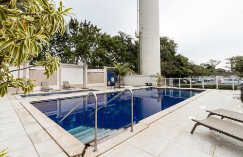 Flats Praia Uberlandia - Apt próximo ao Praia Clube - Area de lazer com Portaria 24 horas, piscina, academia, brinquedoteca, churrasqueira e áreas verdes para caminhadas - Foto 54