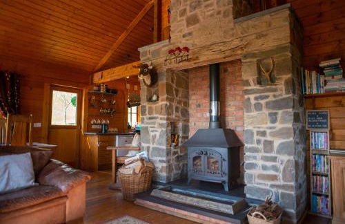 George Cabin - Log Cabin in Wales with Hot tub - Foto 23