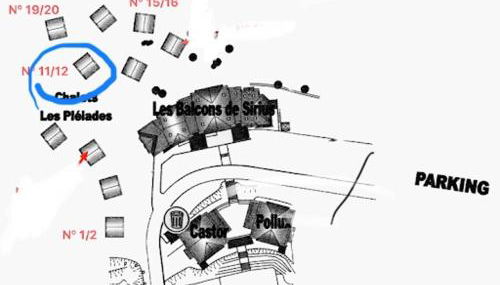 Duplex cosy pour 6 personnes- chalet des Pléiades -, départ skis aux pieds en bordure de piste sans portage - l'autre duplex mitoyen est également à nous - Foto 5