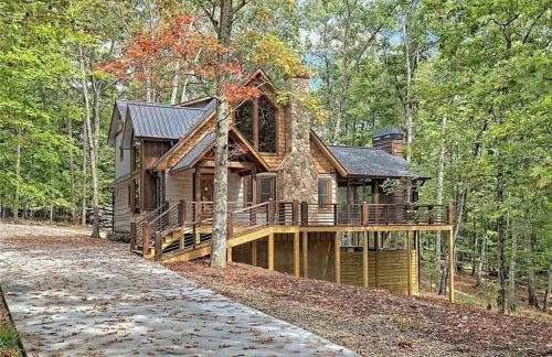 WolfCabin Lux Family Home, Fire Pit, Hot Tub, ADA ramp, ez paved rds - Foto 62