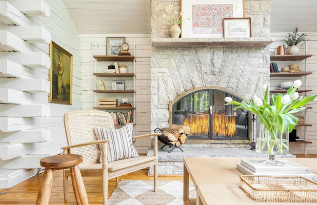 Half Moon by Avantstay 4BR Cabin w/ Large Deck & Yard w/ Patio & Outdoor Dining - Foto 7