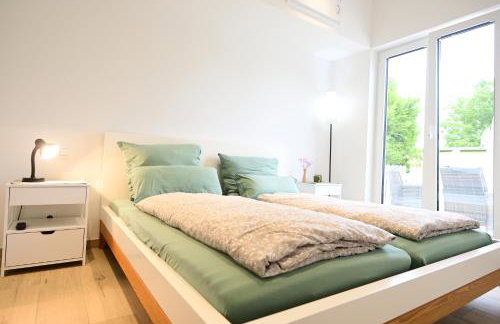 Modernes Ferienhäuschen am Zeulenrodaer Meer mit Terrasse, Klimaanlage, 1 SZ, max 3 Gäste - Photo 20