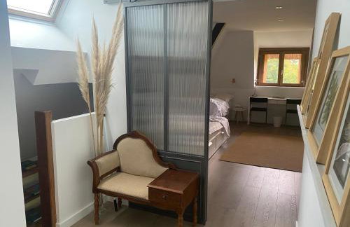 Maison Normande avec piscine à 10 min d'Honfleur - Foto 47