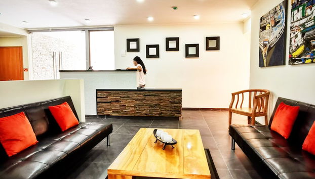 Zona de estar del vestíbulo