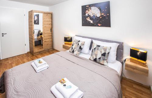 Central Essence Apartment I Zwei Schlafzimmer I Küche I Parken I Waschmaschine I Smart-TV I WLAN - Foto 5