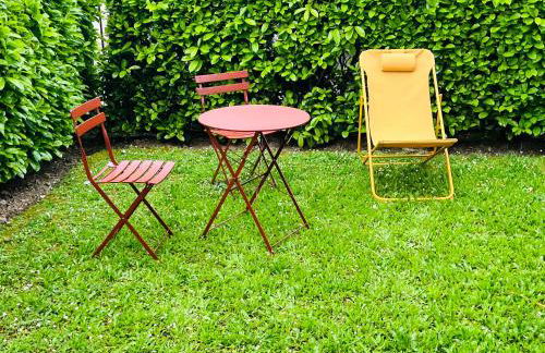 Appartement standing avec jardin, 4 personnes, stratégiquement situé - Foto 10