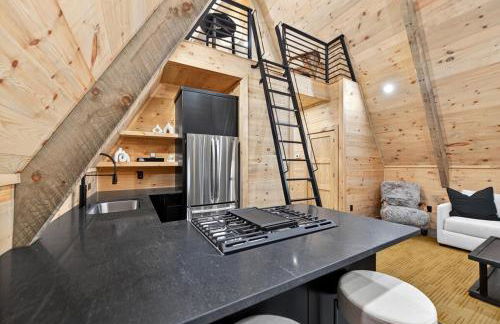 Romantic A-Frame Cabin w Firepit, Patio, Fireplace, Games in Blue Ridge Mountains - Photo 14