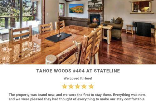 Tahoe Woods 404 at Stateline - Ski Lake Casinos - Foto 34