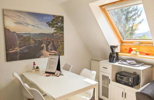 B6 - Urlaubsmagie - Inmitten der Sächsischen Schweiz mit Balkon mit Ausblick auf die Sandsteine - Foto 18