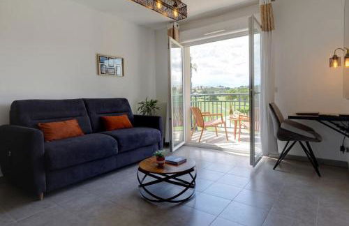 Le T2 Green, 4 pers, clim, piscine, parking - Foto 14