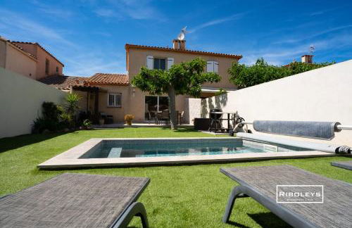 Riboleys - Villa avec clim et piscine privée - Foto 17