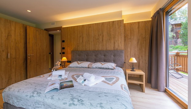 Casa Luminosa Ski in -Ski out 100m - Happy Rentals - Foto 3, Habitación