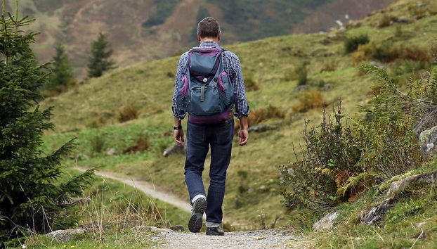 Durante l'itinerario di trekking