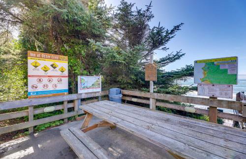 Steps to Otter Crest Beach Studio with Resort Perks - Foto 24