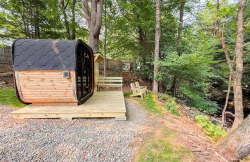 SaunaHaus - Log Cabin plus Private Sauna by the Brook - Foto 22